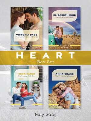 cover image of Heart Box Set May 2023/The Marine's Second Chance/Lightning Strikes Twice/The Trouble with Exes/The Firefighter's Rescue
